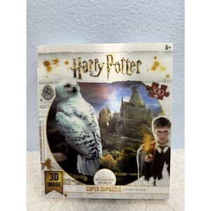 Harry Potter Hedwig Owl  Wizarding World 3D Puzzle  300 Pieces Brand New Sealed